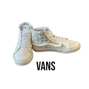 VANS Sk8 Hi Aztec Lace Design | High Top Skate Shoes | Women’s 6